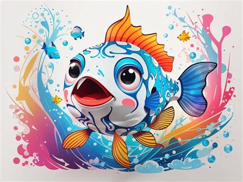 Premium AI Image | Kids Coloring Page Dori Fish