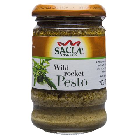 Sacla Wild Rocket Pesto 190g | Harris Farm Markets