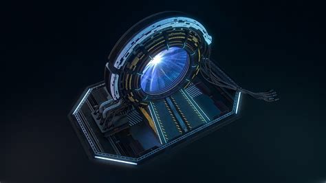 Scifi Portals Time Travel Devices 3D model | CGTrader