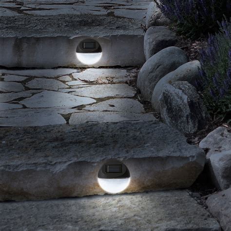 Solar Lights ? Outdoor Rechargeable Battery Powered LED Exterior Lighting with Auto On for Home ...