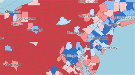 See how Pa. counties voted in 2016 and 2020 presidential elections