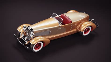 '33 Duesenberg SJ - Free Model :: Behance