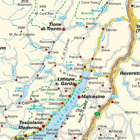 Printable Map Of Lake Garda - Printable Maps