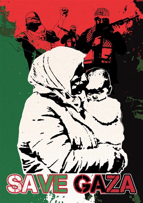 Save Gaza Poster by hdmotiongrapghics on DeviantArt