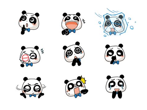 Panda Expression by Rita Yuan for PP Design on Dribbble