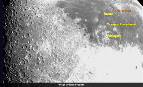 ISRO Posts Pics Captured By Chandrayaan-3 Weeks Before It Completes Its ...