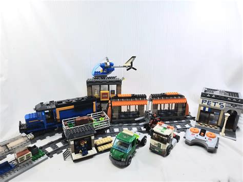 LEGO City Train + Buildings Set, Hobbies & Toys, Toys & Games on Carousell