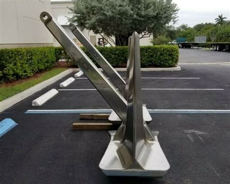 Manson HHP Kedge Yacht Anchor, 316L Stainless Steel, 1300Kg Each (2866 LBS) | eBay