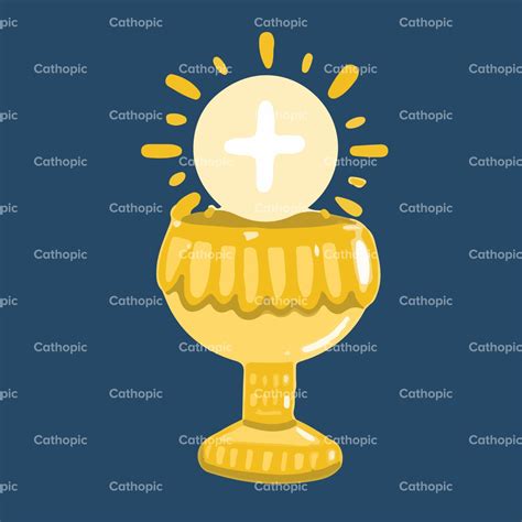 Eucharist graphic design — Cathopic