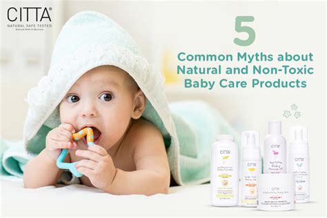 5 Common Myths about Natural and Non-toxic Baby Care Products