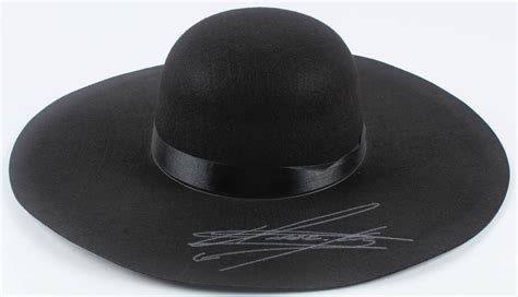 The Undertaker Signed Wide Brim Open Crown Hat (JSA COA) | Pristine Auction