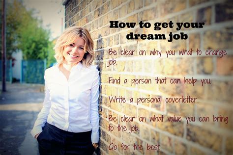 Tips to get your dream job! | Find a person, Dream job, Dreaming of you