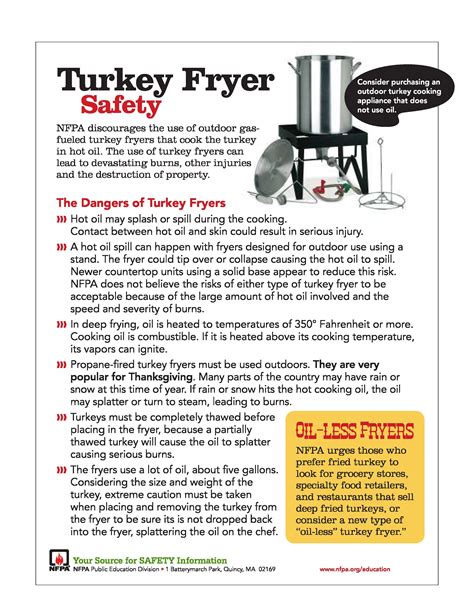 Considering frying your turkey this year? Check out these turkey frying safety tips from the ...