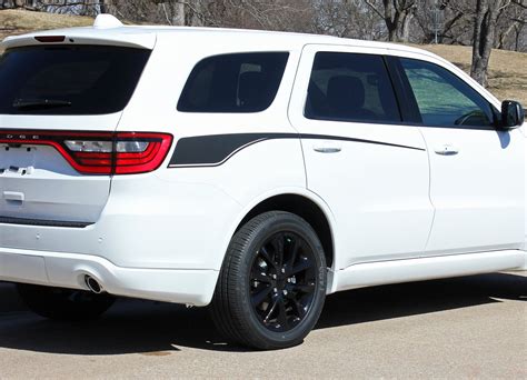 2011-2020 Dodge Durango Side Door Stripes Vinyl Graphic SUV Decals | Auto Motor Stripes Decals ...