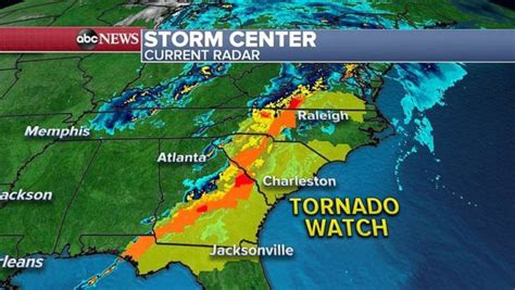 Severe weather set to strike East Coast, damaging winds expected Northeast - Good Morning America