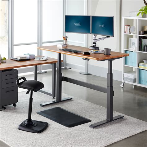 Electric Standing Desk 60x30 | Sit-Stand Adjustable Desk | Vari | Adjustable height standing ...