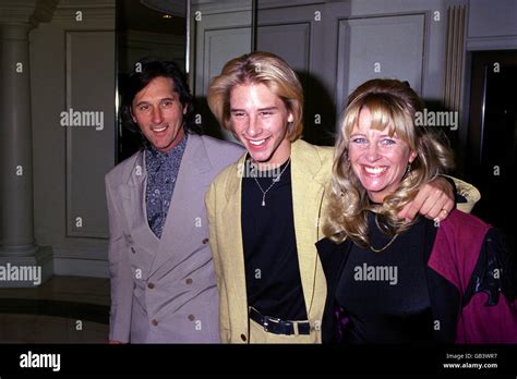 Pop star Chesney Hawkes with his parents, mother Carol and Father Chip ...