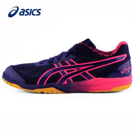 Genuine Asics Badminton Shoes Rote Japan Lyte Awc For Men Women ...