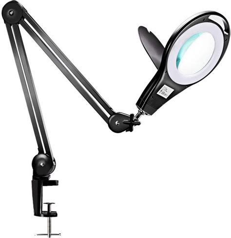 5X Pro Magnifying Lamp with Light LED 850 Lumens 6500K Magnifying Light ...