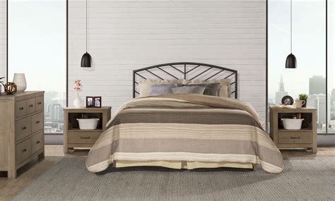 Hillsdale Furniture Essex Modern Metal King Headboard only - Walmart ...