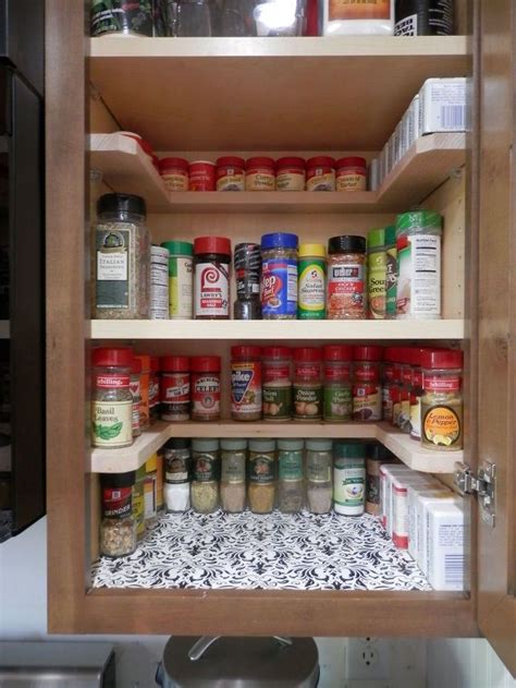 DIY Spicy Shelf organizer | Cabinet organization diy, Kitchen organization diy, Kitchen cabinet ...