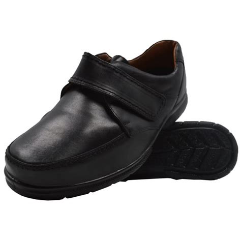 Mens Extra Wide Fitting Leather Shoe - Outerwear from Chatleys Menswear UK