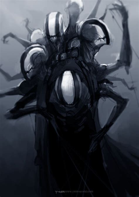 The Whisperer - Character Sketch | Concept art characters, Dark fantasy ...