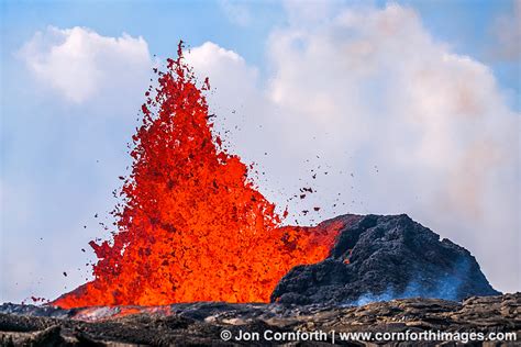 Leilani Lava Fountain 18 Photo, Picture, Print | Cornforth Images