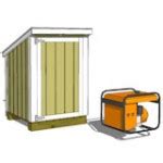 GENERATOR PLANS WITH A LARGE DOOR – iCreatables.com