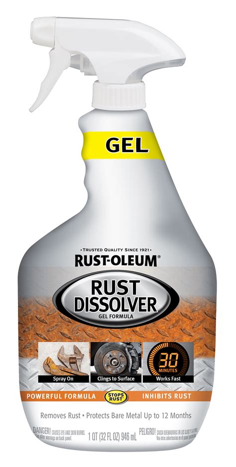 Rust-Oleum Rust Dissolver Gel, 32 oz - Walmart.com