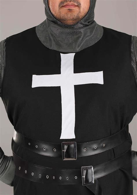 Men's Plus Size Dark Crusader Costume