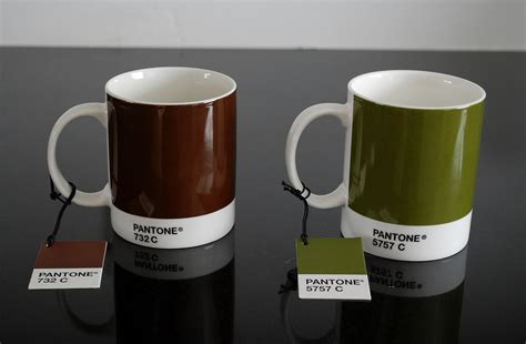 New Pantone Chip Coffee Mugs From Progress, San Diego CA | Flickr