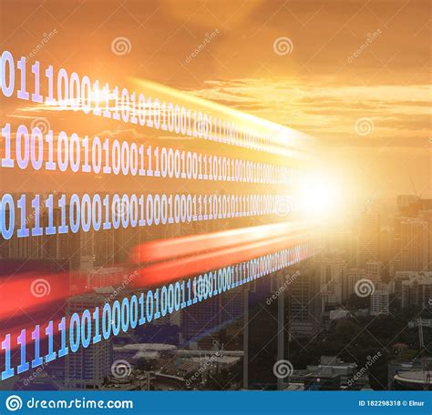 Concept of Modern Digital City and Innovation Stock Photo - Image of ...