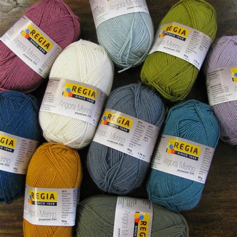 The Woolly Brew: Regia Angora Merino... not just for socks