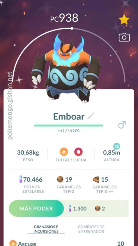 Shiny Emboar - Pokemon Go