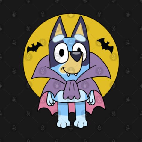 Halloween Bluey - Bluey - T-Shirt | TeePublic