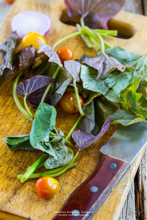 Sweet Potato Leaves Salad (Talbos ng Camote Salad)