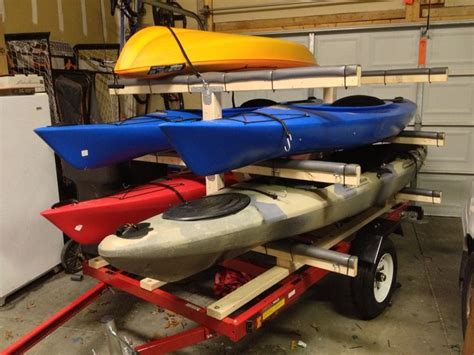 Homemade Kayak Trailers | Kayak trailer, Kayak fishing, Kayak camping