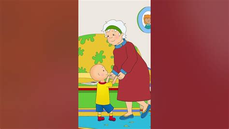 Caillou's Party with Grandma 🤣 #shorts - YouTube