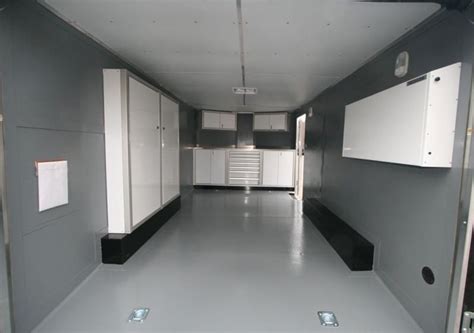 V-Nose Trailer Storage and Organization | Moduline Cabinets