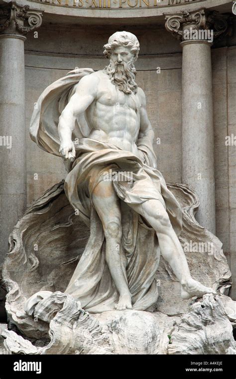 Roman God Uranus Statue