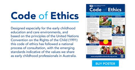 ECA Code of Ethics | Early Childhood Australia Shop