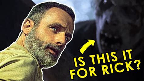 Is This How Rick Dies In The Walking Dead? - YouTube