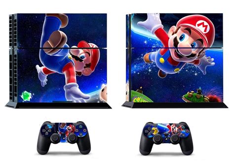 Amazon.com: 99skin Sticker® :Mario Cover for Sony Ps4 Playstation 4 and 2 Controller Skins ...