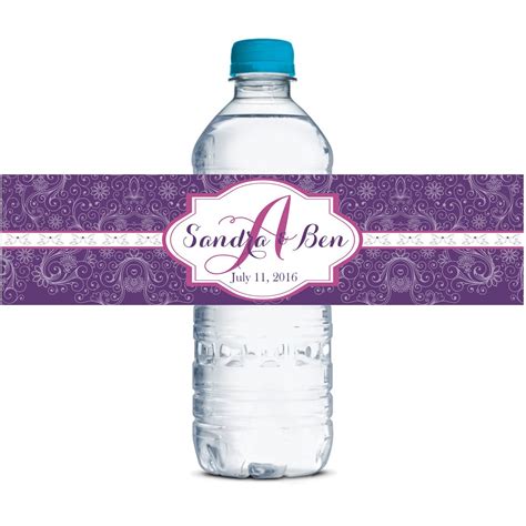 Water Bottle Labels Custom Water Bottle Labels Waterproof