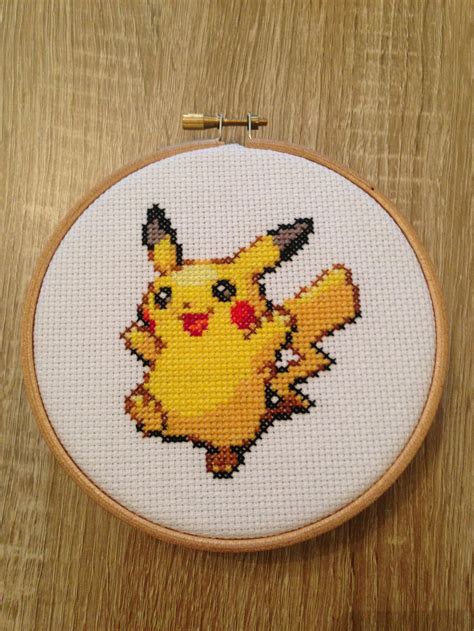 Pikachu Cross stitch by AlexG91 on DeviantArt