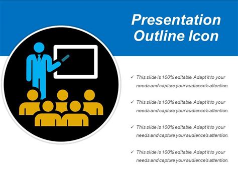 Presentation Outline Icon Ppt Ideas | PowerPoint Shapes | PowerPoint Slide Deck Template ...