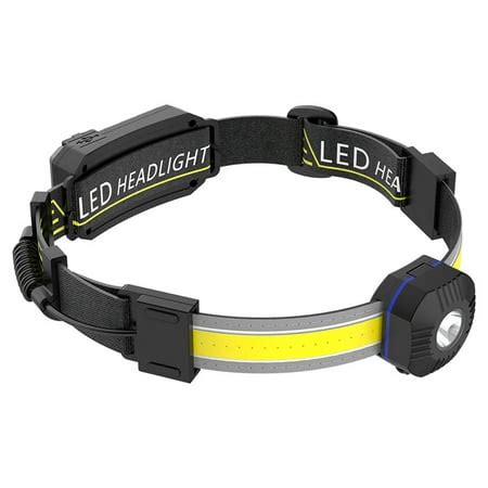 Rechargeable Headlamp LED Headlamp 230° 500 Lumens Headlamp Torches 10 ...