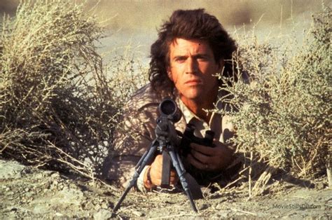 Lethal Weapon - Publicity still of Mel Gibson