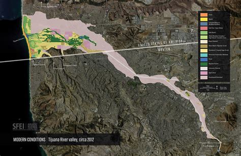 Tijuana River Valley- Modern Habitat Types | This map shows … | Flickr